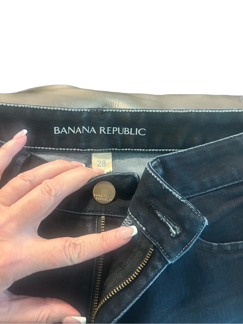 Banana Republic Dark Blue Denim Women's Jeans